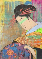 Hommage to Kitagawa | Obraz na stenu