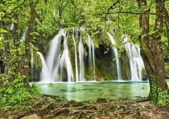 Cascade des Tufs (Alps, French Jura) | Obraz na stenu