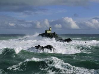 Phare de Tavennec, mer d'Iroise | Obraz na stenu