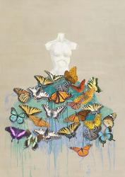Dress of Butterflies I | Obraz na stenu