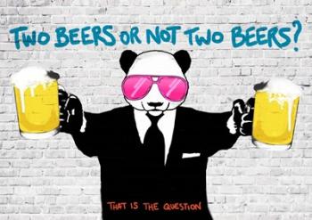 Two Beers or Not Two Beers | Obraz na stenu