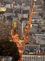 Aerial View of Flatiron Building, NYC | Obraz na stenu