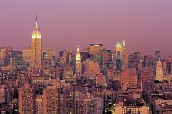 Sunset over Manhattan | Obraz na stenu