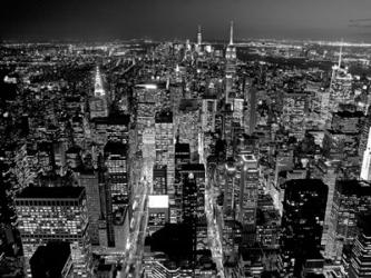 Midtown Manhattan at Night 2 | Obraz na stenu