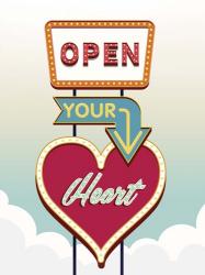 Open Your Heart | Obraz na stenu