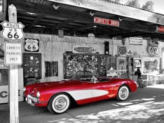 Red Corvette | Obraz na stenu