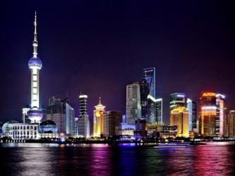 Shanghai at Night | Obraz na stenu
