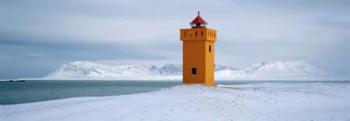 Krossnes lighthouse, Iceland | Obraz na stenu