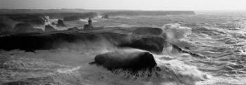 Phare des Poulains lors d' une Tempete | Obraz na stenu