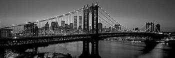 Manhattan Bridge and Skyline | Obraz na stenu