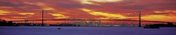 Queensboro and Manhattan Bridge, New York City | Obraz na stenu