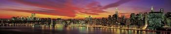Sunset Over New York | Obraz na stenu