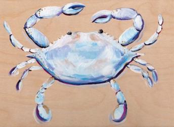 Blue and White Crab | Obraz na stenu