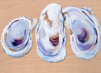 Three Oysters | Obraz na stenu