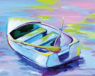 Sunset Boat II | Obraz na stenu