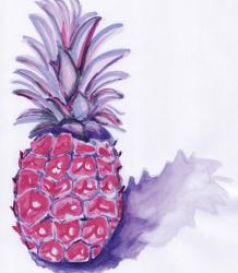 Purple Pineapple | Obraz na stenu