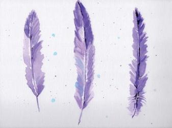 Lavender Feathers | Obraz na stenu