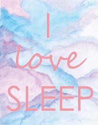 I Love Sleep | Obraz na stenu