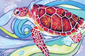Surfin' Turtle | Obraz na stenu