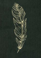 Golden Feather II | Obraz na stenu