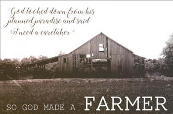 God Made a Farmer V | Obraz na stenu