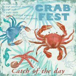 Crab Fest - Aqua | Obraz na stenu