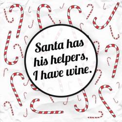 Santa's Helpers - Wine | Obraz na stenu