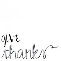 Give Thanks | Obraz na stenu