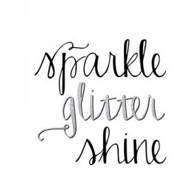 Sparkle, Glitter, Shine | Obraz na stenu