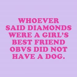 Dogs and Diamonds | Obraz na stenu