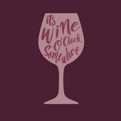 Wine O'Clock | Obraz na stenu