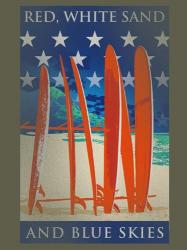 Surfboards Line Up | Obraz na stenu