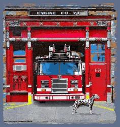 Fire House | Obraz na stenu