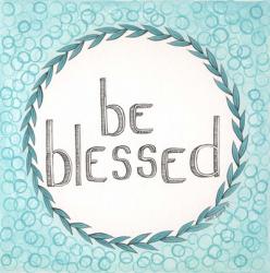 Be Blessed Swirls | Obraz na stenu