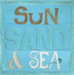 Sun, Sand & Sea | Obraz na stenu
