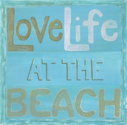 Love Life at the Beach | Obraz na stenu