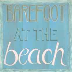 Barefoot at the Beach | Obraz na stenu