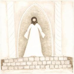 Jesus Teaches at Temple | Obraz na stenu