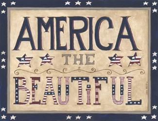 America the Beautiful | Obraz na stenu