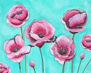 Pink Poppies II | Obraz na stenu
