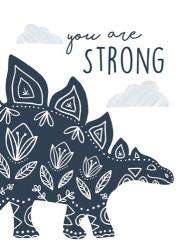 You Are Strong Dino | Obraz na stenu