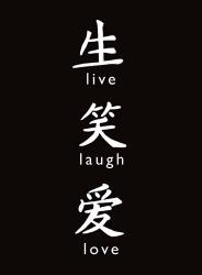 Live, Laugh, Love | Obraz na stenu