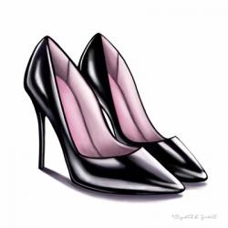 Black High Heels | Obraz na stenu