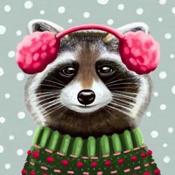 Cute Raccoon | Obraz na stenu