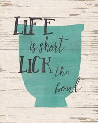 Lick the Bowl | Obraz na stenu