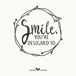 Smile - White | Obraz na stenu