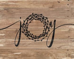 Joy Rustic Wreath | Obraz na stenu