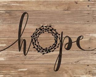 Hope Rustic Wreath | Obraz na stenu