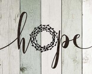 Hope Rustic Wreath II | Obraz na stenu