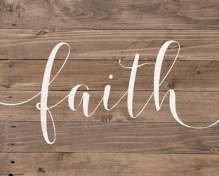 Rustic Faith Script | Obraz na stenu